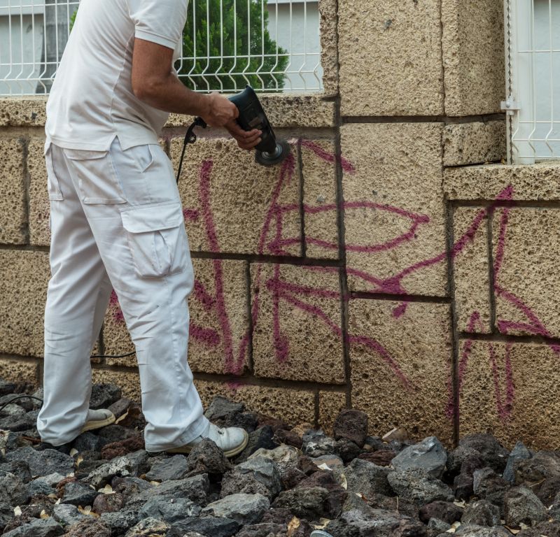 Graffiti Cleaning Service detail